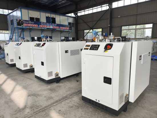 50Hz 60Hz Power 20kw 25kVA Low Noise Level Water Cooled Engine Natural Gas Biogas LPG Propane Micro Generator Bhkw GPU Cogenerator CHP